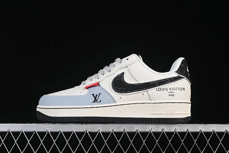 All categories Nk Air Force 1 Air Force series Nk Air Force 1 Low Air Force low top Nike Air Force 1'07 Low joint beige denim hook Air Force 1 low top casual sneakers DD1982-320